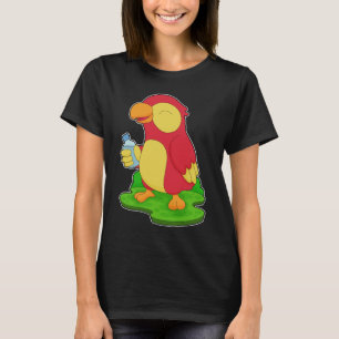Papageien-Trinkflasche T-Shirt