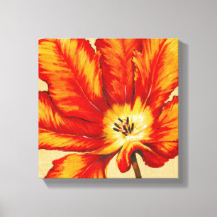 Papageien-Tulpe II Leinwanddruck