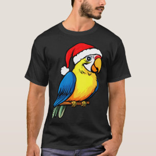 Papageien-Weihnachts-T-Shirt T-Shirt