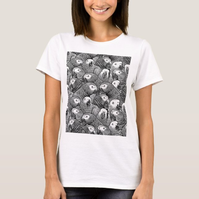 Papageienbesitzer T-Shirt (Vorderseite)