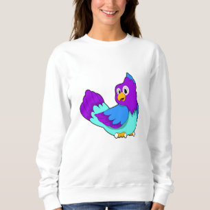 Papageienblau Sweatshirt