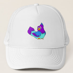 Papageienblau Truckerkappe
