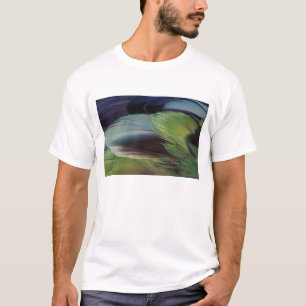 Papageienfeder-Musterdesign T-Shirt