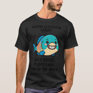 Papageienfisch Meme – Lustiger Riff-Fisch T-Shirt