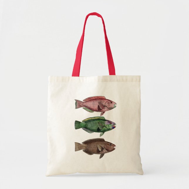 Papageienfisch Tote Tasche (Vorne)