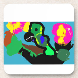 Papageienfreude Getränkeuntersetzer