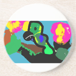 Papageienfreude Getränkeuntersetzer