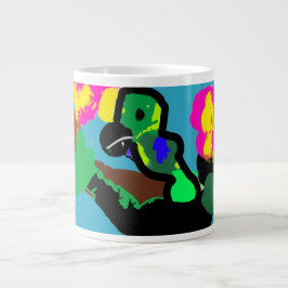 Papageienfreude Jumbo-Tasse
