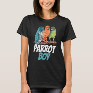 Papageienjunge Süße Tier T-Shirt