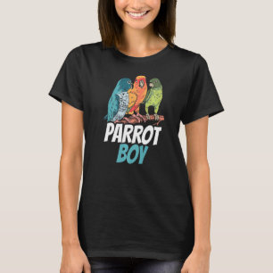 Papageienjunge Süße Tier T-Shirt