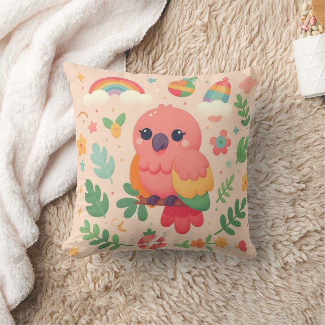 Papageienkissen Kissen (Decke)