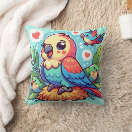 Papageienkissen Kissen