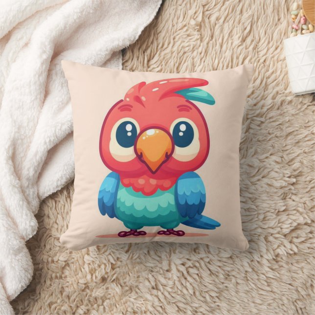 Papageienkissen Kissen (Decke)