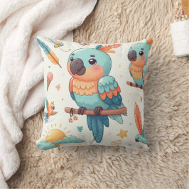 Papageienkissen Kissen