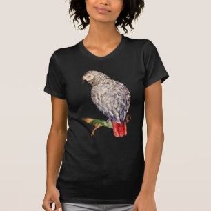 Papageienmutter Afrikanischer Graupapagei T-Shirt