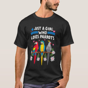 Papageienparadies Coole und bunte Papageien-Kunst- T-Shirt