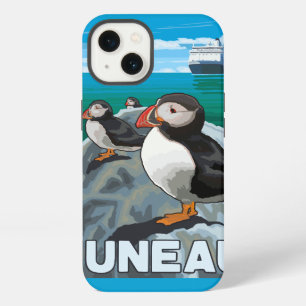 Papageientaucher & Kreuzfahrtschiff - Juneau, Alas iPhone 13 Hülle
