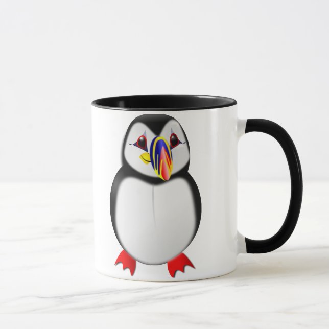 Papageientaucher Tasse (Rechts)