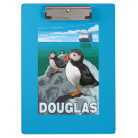 Papageientaucher u. Kreuzschiff - Douglas, Alaska