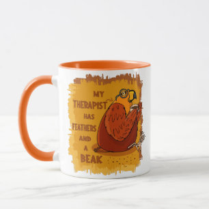 Papageientherapeut - Funny Gift für Papageienbesit Tasse