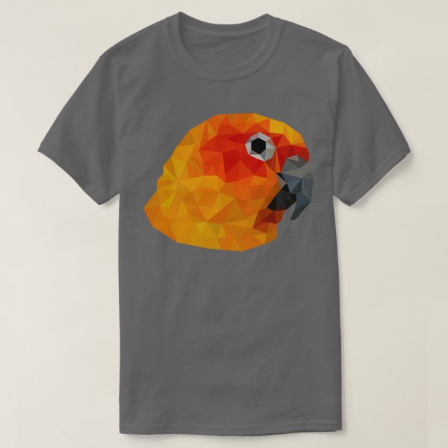 Papageienvögel T-Shirt (Design vorne)