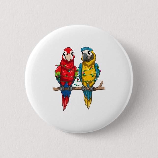 Papageienweihe Button (Vorderseite)