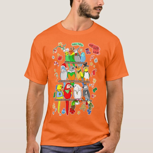 Papageienweihe T-Shirt (Vorderseite)
