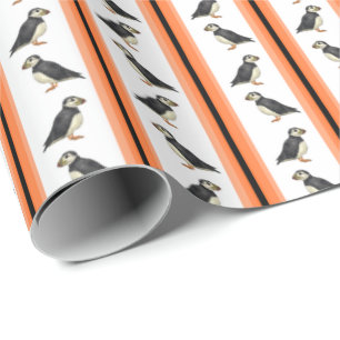 Papageitaucher geschenkpapier