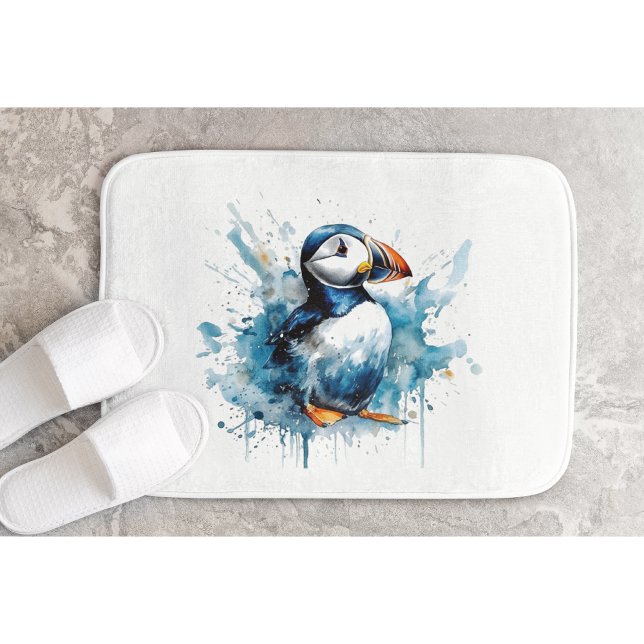 Papageitaucher Splash Badematte (Von Creator hochgeladen)