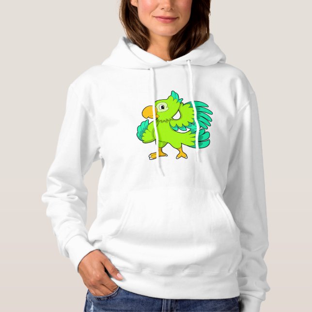 Papagerot Hoodie (Vorderseite)