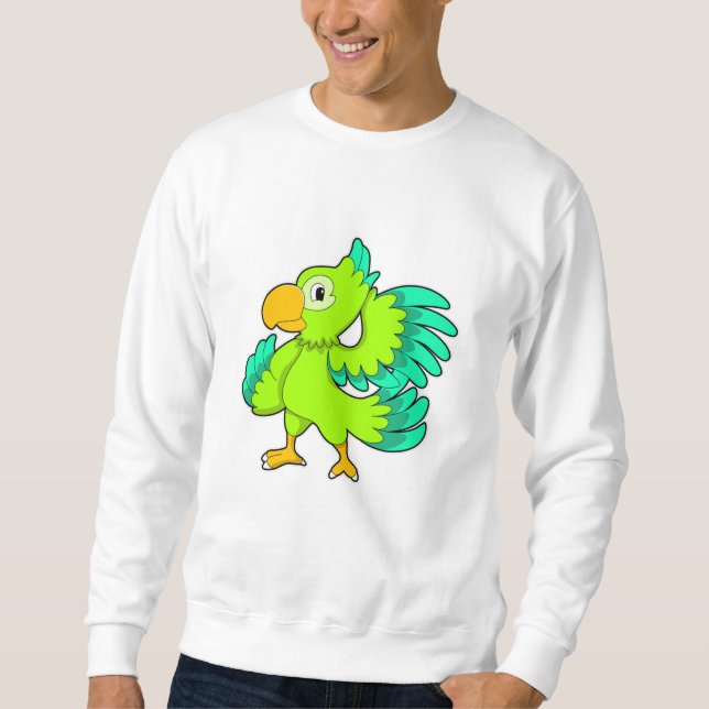 Papagerot Sweatshirt (Vorderseite)
