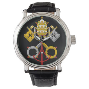 Papal Keys Men Watch Armbanduhr