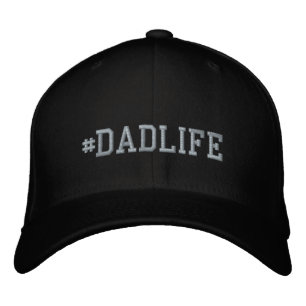 PapaLife bestickte FlexFit-Woll-Kapsel Baseballkappe