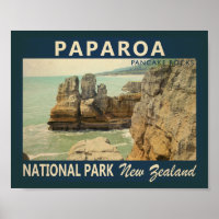Paparoa Nationalpark Neuseeland Vintag