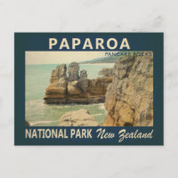 Paparoa Nationalpark Neuseeland Vintage