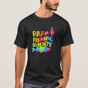 Papas Angel-Fischer Vater und Kinder Fisch-Fan T-Shirt