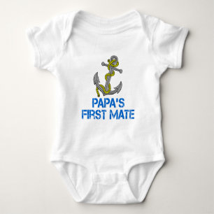 Papas erster Partner Baby Strampler