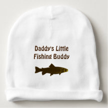 Papa's Fishing Buddy Custom Baby Beanie