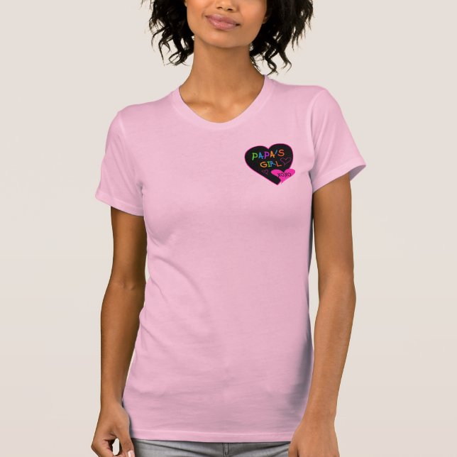 Papa's Girl T-Shirts, Hats, Tasse, Buttons, Kleidu T-Shirt (Vorderseite)