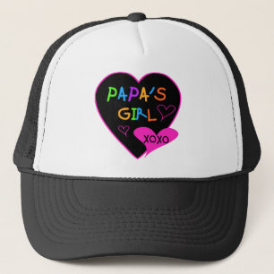 Papa's Girl T-Shirts, Hats, Tasse, Buttons, Kleidu Truckerkappe