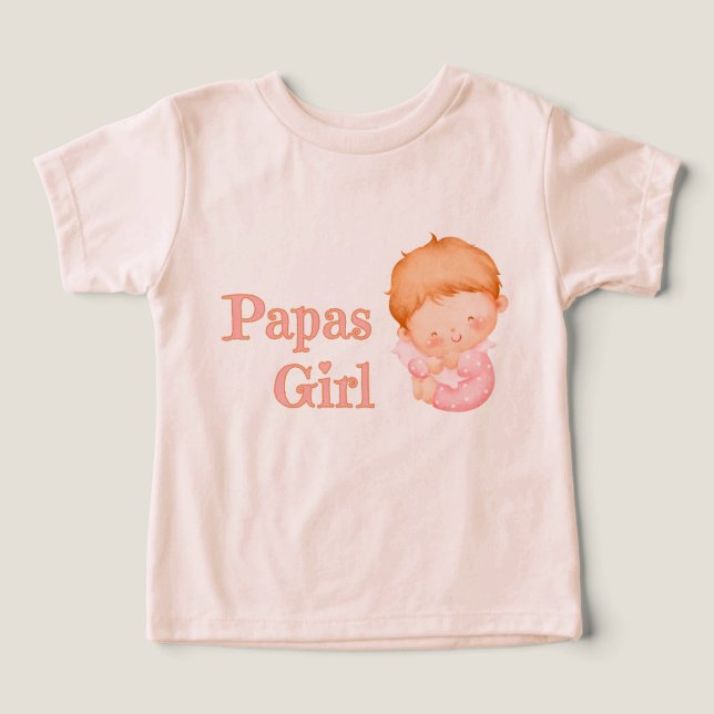Papas Girls ist Niedlich (Design Vorderseite)