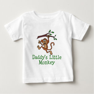 Papa's Kleiner Affe Baby T-shirt