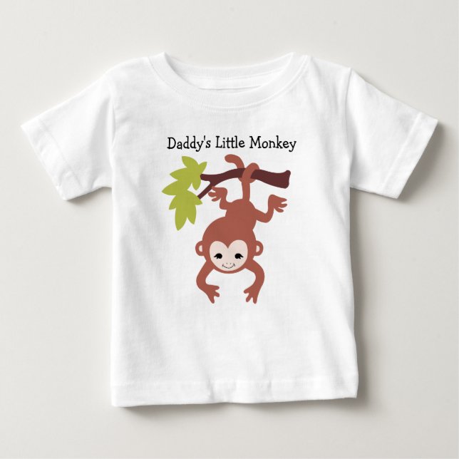 Papa's Kleiner Affe Baby T-shirt (Vorderseite)
