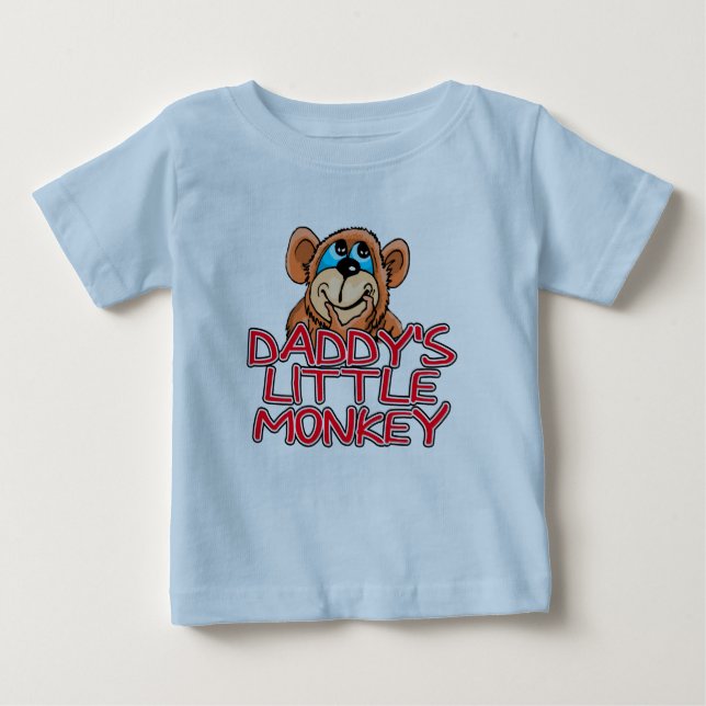 Papa's Kleiner Affe Baby T-shirt (Vorderseite)