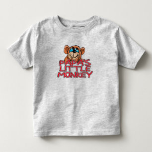Papas kleiner Affe Kleinkind T-shirt