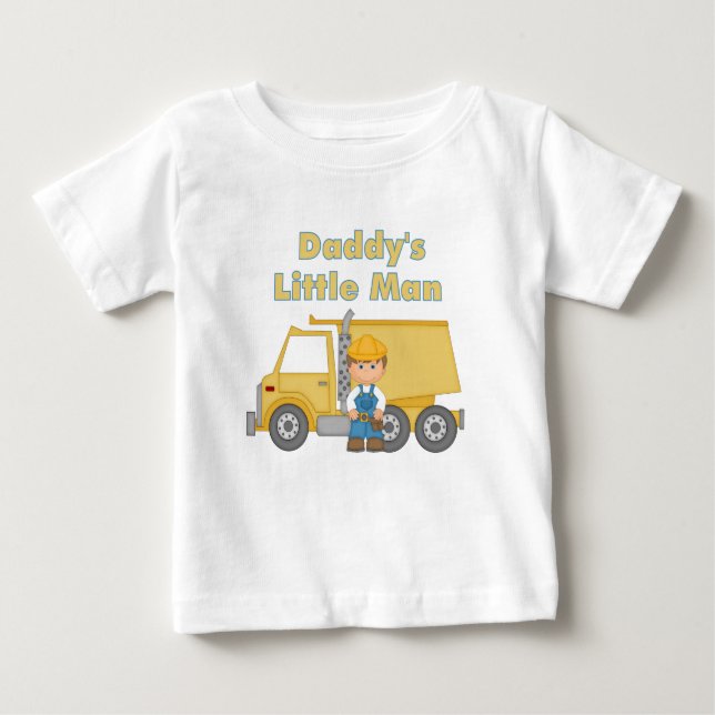 Papa's Kleiner Mann Baby T-shirt (Vorderseite)