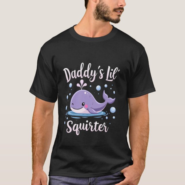 Papas kleiner Spritzer T-Shirt (Vorderseite)