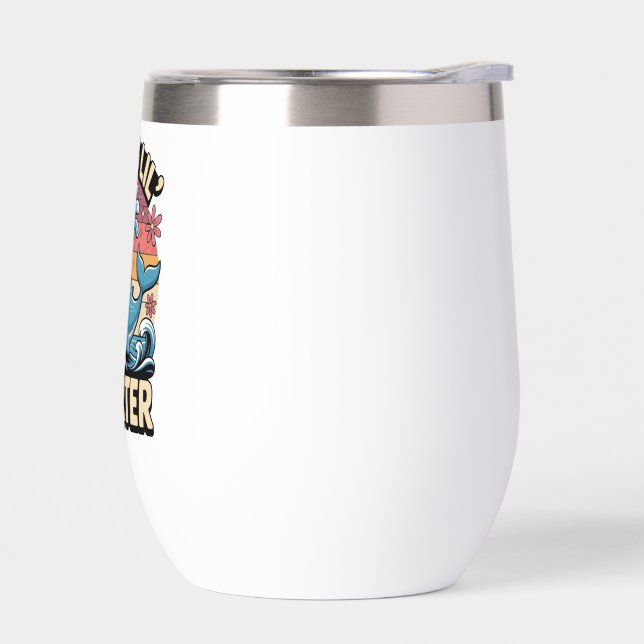 Papa's Lil’ Squirter - Niedlicher Retro Whale (Links)