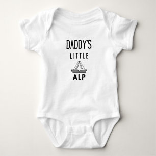 Papa's Little Alp Bodysuit and Tshirt