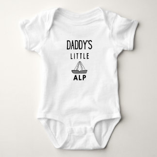Papa's Little Alp Bodysuit and Tshirt
